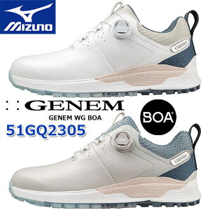 [񂹏i] MIZUNO GOLF ~YmSt WFl WG {A Y StV[Y 51GQ2305 GENEM WG BOA MEN'S GOLF SHOES 4E/24.0`28.0A29.0cm 05FO[×lCr[ 14FzCg×lCr[ y L 