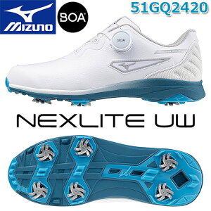 MIZUNO ~Ym lNXCg UW {A Y StV[Y 51GQ2420 NEXLITE UW BOA MEN'S GOLF SHOES 4{1E F/24.5`27.0A28.0A29.0cm 22FzCg×u[ L yʐ݌v h \tgXpCN V[Yy