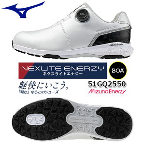 MIZUNO GOLF ~Ym St lNXCgGiW[ {A Y StV[Y NEXLITE ENERZY BOA MEN'S Golf Shoes 51GQ2550 zCg×ubNJ 8TCY/LF4E̕ h XpCNXV[
