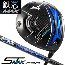 ミズノ ゴルフ ST-MAX 230 ドライバー MIZUNO GOLF ST-MAX 230 DRIVER (No.1) TOUR AD GM D カーボンシャフト 5KJDB73251 メンズ 右用 [日本正規品] [2024年秋冬]