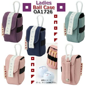 �I�m�t ONOFF BALL CASE for Lady OA1726 �I�m�t �{�[���P�[�X ���f�B�X ���f�B�[�X/�����p �i�C���� 4�F/�{�[��2�A�e�B�[3�{���[�\ �J���r�i�t ���E���h���� [2026�N���f��] [GLOBERIDE] [�O���[�u���C