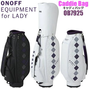 [fBX/p] ONOFF Caddie Bag OB7925 Imt fB[X LfBobO J[:2F 8.5^ 2.9kg 46C`Ή StobO GLOBERIDE O[uCh y l[v[gt  [2025Nf
