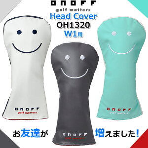 ONOFF �I�m�t �X�}�C���V���[�Y �w�b�h�J�o�[ �h���C�o�[�p Head Cover OH1320(W1�p) �j�R�����w�b�h�J�o�[ 460cm3�w�b�h�Ή� ���j�Z�b�N�X �j�����p ���E���h���� [GLOBERIDE] [2026�N�ǉ����f��]