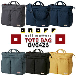 �I�m�t ONOFF TOTE BAG OV0426 �I�m�t �g�[�g�o�b�O �S���t�o�b�O �i�C���� 5�F/35(�ꕔ) 51(�J����)×18×38cm �V�����_�[�x���g�t [2026�N���f��] [GLOBERIDE] [�O���[�u���C�h]