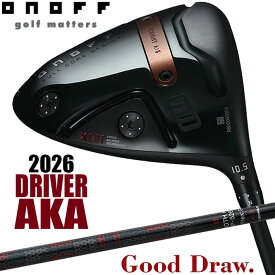 [2026年モデル] オノフ ONOFF DRIVER AKAドライバー アカ 赤 SMOOTH KICK MP-526D 標準シャフト ウエイトGR CBTグリップ [日本正規品]