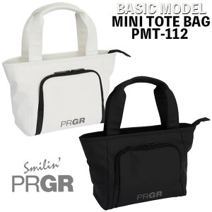 PRGR vMA x[VbNf ~jg[gobO Y BASIC MODEL MINI TOTE BAG PMT-112 ubN zCg W25cm×H21cm×D13cm StobO BW1569 [x[VbNf] [2025Nf]