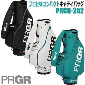 [񂹏i] vMA PRGR COMPACT CADDY BAG PRCB-252 vdlRpNg LfBobO J[gobO ubN/zCg/O[ 3.9kg 9.0 ^(47 C`Ή) StObY PYD2-000 [X|[c