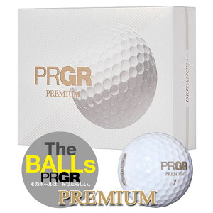 [񂹏i] vMA PRGR St{[ PRGR PREMIUM(vMAEv~A) GOLF BALL zCg 1_[X(12) PYH-400 Eh Stpi [2024Nf]