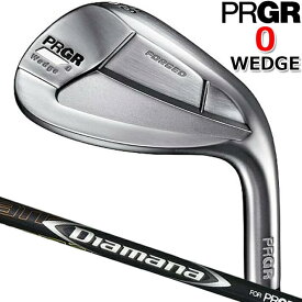 【プロギア】 PRGR 0 Wedge プロギア ゼロ ウェッジ 48/50/52/56/58 DiamanaTM FOR PRGR FOR WEDGE カーボンシャフト MEN'S CLUB/メンズクラブ 【PRGR】【日本正規品】 【送料無料】【2020年モデル】