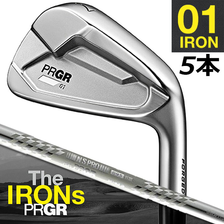 楽天市場】プロギア 01 アイアン セット 23 PRGR 01 IRON 5本(#6-#9,P 