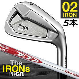 プロギア 02 アイアン セット 23 PRGR 02 IRON 5本(#6-#9,P) N.S.PRO MODUS3 105 (S) スチールシャフト MEN'S CLUB/メンズクラブ 【日本正規品】【送料無料】【2023年モデル】