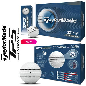 �e�[���[���C�h 2026 TaylorMade TM26 TP5 STRIPE �e�B�[�s�[�t�@�C�u �X�g���C�v �S���t�{�[�� �z���C�g 1�_�[�X(12����) [2026�N���f��]