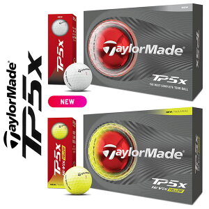 �e�[���[���C�h 2026 TaylorMade TM26 TP5x �e�B�[�s�[�t�@�C�u �G�b�N�X �S���t�{�[�� �z���C�g �C�G���[ 1�_�[�X(12����) [2026�N���f��]