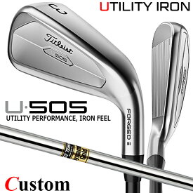 【メーカーカスタム】タイトリスト U505 2023 ユーティリティアイアン 右用 Dynamic Gold スチールシャフトTitleist 日本正規品 U・505