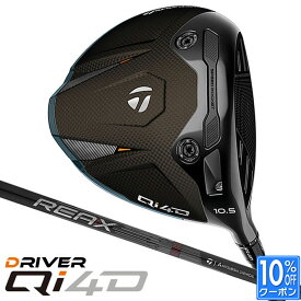 【即出荷OK】テーラーメイド Qi4D ドライバー 右用 REAX HR 50 カーボンシャフト 日本正規品 2026 TaylorMade キューアイフォーディー リアックス