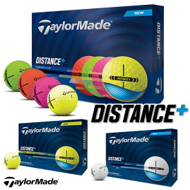テーラーメイド 2025 ディスタンス プラス ゴルフ ボール 1ダース(12球) DISTANCE+ TaylorMade
