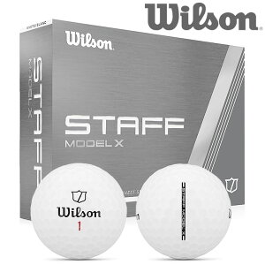 EB\ X^bt f GbNX St{[ 1_[X(12) Staff Model X WILSON Golf Ball