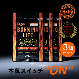 燃焼系サプリ ダイエットサプリ L-カルニチン α‐リポ酸 必須アミノ酸BCAA配合 カプサイシン 運動時の燃焼を強力サポート NEW BURNING LIFE 180粒x3か月分 ダイエット サプリメント 美容サプリメント 健康サプリ 健康食品