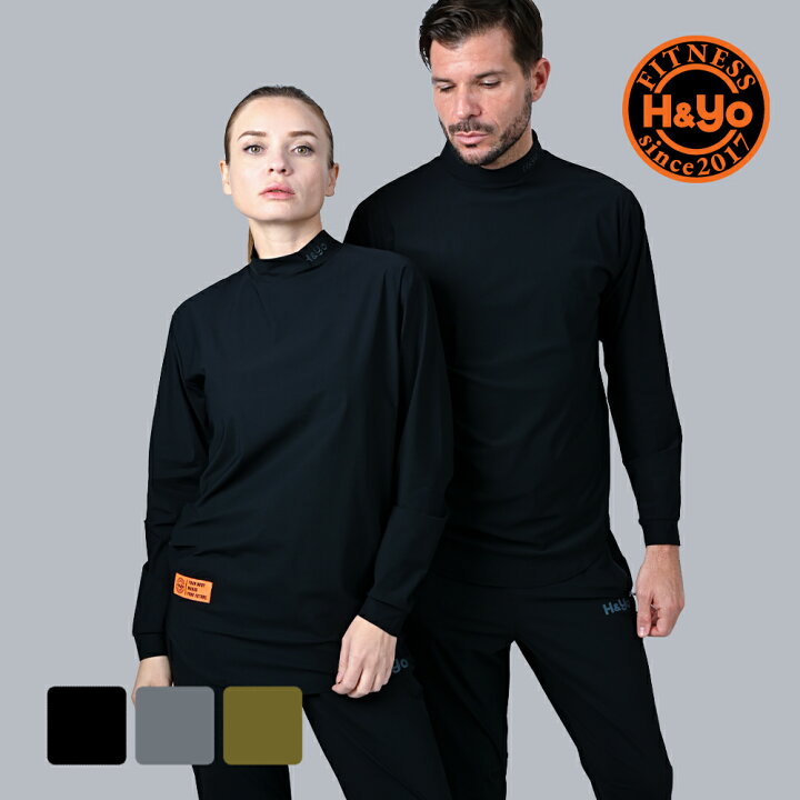 楽天市場】トレーニングウェア メンズ ロングスリーブ Tシャツ H&Yo 強 