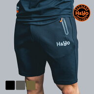 トレーニングウェア H&Yo メンズ ハーフパンツ ショートパンツ ジムウェア 短パン 高伸縮性 ファスナー付…