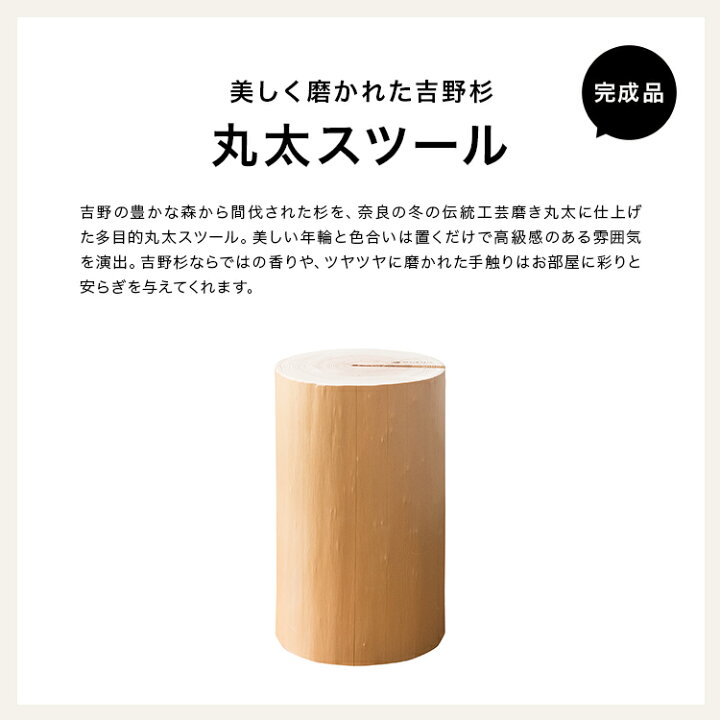 楽天市場】丸太 椅子 切り株 スツール 丸椅子 木製 丸スツール 飲食店 