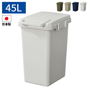 【最大全額タダ!10/25限定で当選確率2分の1】ゴミ箱 45リットル ごみ箱 ダストボックス 45L ふた付き 蓋付き 分別 おしゃれ キッチン 台所 屋外 ベランダ コンテナ型 一人暮らし 会社 事務所