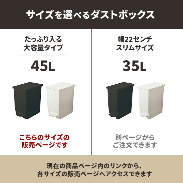 楽天市場】【レビュー特典付き】ゴミ箱 SOLOW ペダル 大容量 45L 