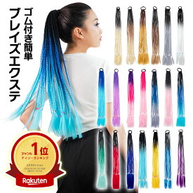 エクステ ブレイズ ダンス ドレッド 子供 キッズ KIDS 大人 グラデーション 三つ編み みつあみ 簡単 細い ゴム コーンロウ エクステンション つけ毛 ポニーテール ポニテ クラッセ ウィッグ ピンク 青 紫 水色 白 グレー 銀 イエロー
