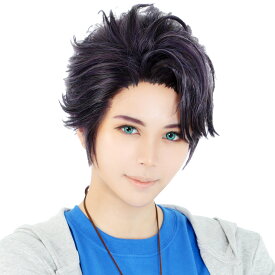 コスプレ ウィッグ「マジックオールバック」 女装 男装 自然な生え際 フロントレース ズレにくい フルウィッグ 加工向け 全63色 クラッセ プロ CLASSE PRO 【送料無料】