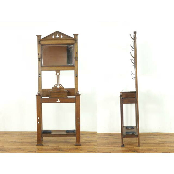 楽天市場】アンティーク ホールスタンド アンティーク家具 傘立て  