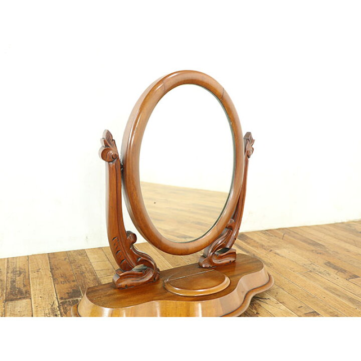 楽天市場】卓上ミラー アンティーク 置き鏡 鏡 美容室 サロン 仕様  