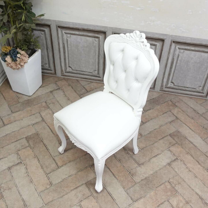 楽天市場】輸入家具 アンティーク チェア ロココ ダイニングチェア 