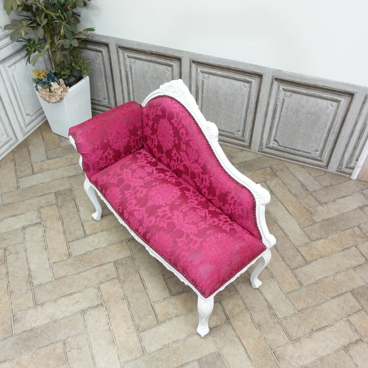 楽天市場】輸入家具 姫系 ソファー コンパクト ロココ調家具 ソファ 