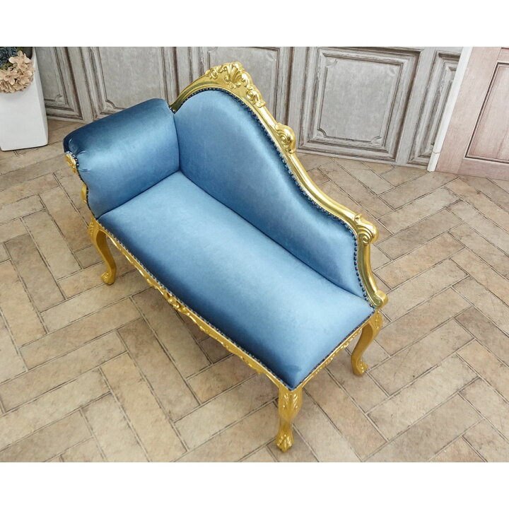 楽天市場】輸入家具 姫系 ソファー コンパクト ロココ調家具 ソファ 