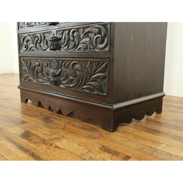 楽天市場】輸入家具 アンティーク ビューロー アンティーク デスク  