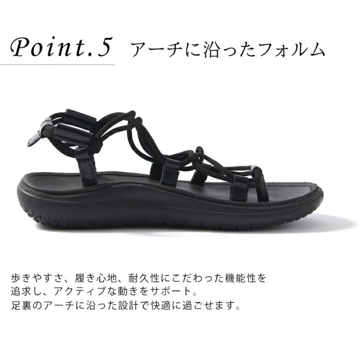 楽天市場 Java ジャバコラボ 送料無料 サンダル レディース ぺたんこ パイルストラップサンダル スポーティ ストラップ スポーツサンダル メンズ 厚底 スポサン カジュアル コンフォートサンダル ブラック カジュアル 紐 Jvs0002 春 夏 海 プール 大きいサイズ