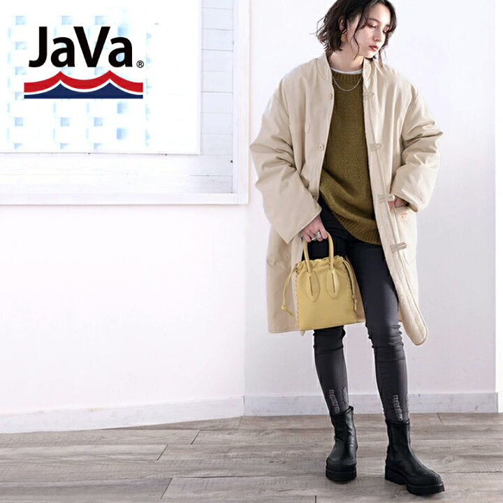 楽天市場 Java ジャバコラボ 送料無料 レディース コート ジャケット 大きいサイズ オーバーサイズ 暖か チャイナ風 裏ボア ミリタリー モッズ コート カーキ ブラック エクリュ Xl L M 秋 冬 22aw Classicalelf Ce Classical Elf クラシカルエルフ