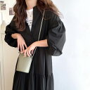 ワンピース 夏 レディース トップス ティアード ワンピ 綿 シャツワンピ Aライン フレア ロング丈 マキシ きれいめ 体型カバー 長袖 大きいサイズ 春 夏 クラシカルエルフ classical elf ce1070037
