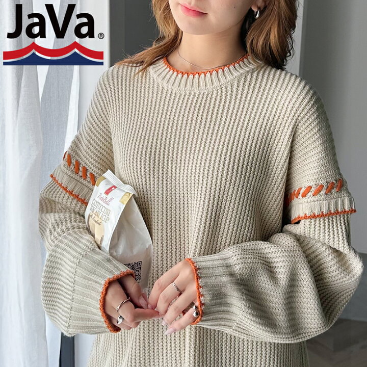 楽天市場】《java ジャバコラボ》送料無料 トップス セーター 