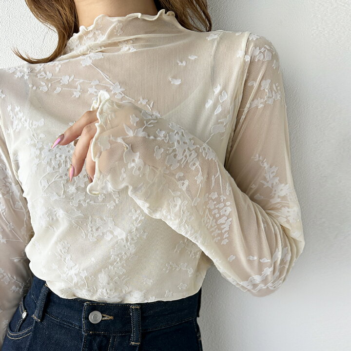 楽天市場】送料無料 トップス Tシャツ レディース 凸凹 花柄 プリント 