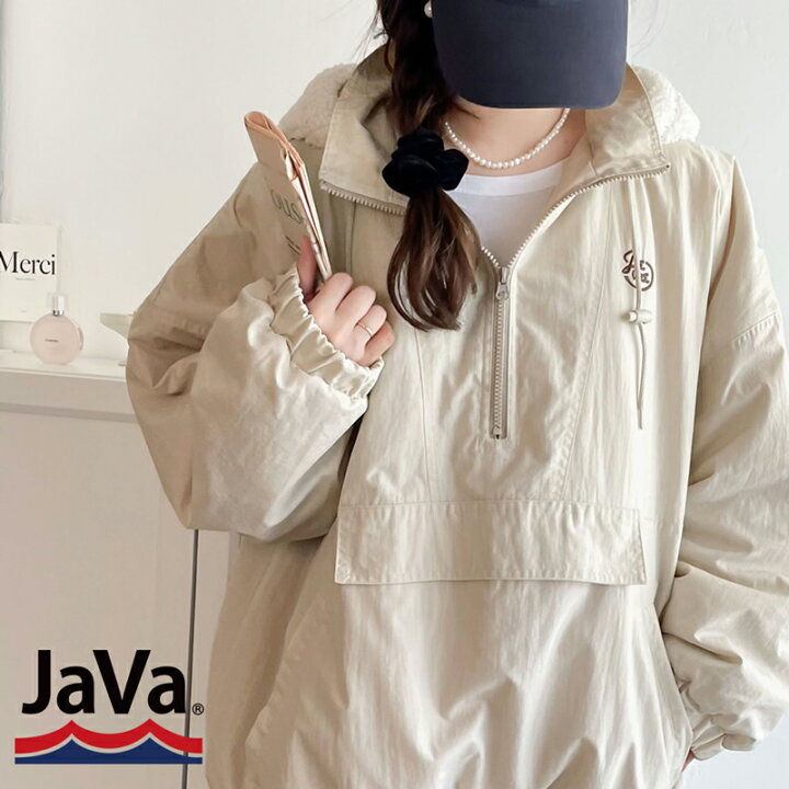 楽天市場】《javaジャバコラボ》 送料無料 トップス ハーフジップ 