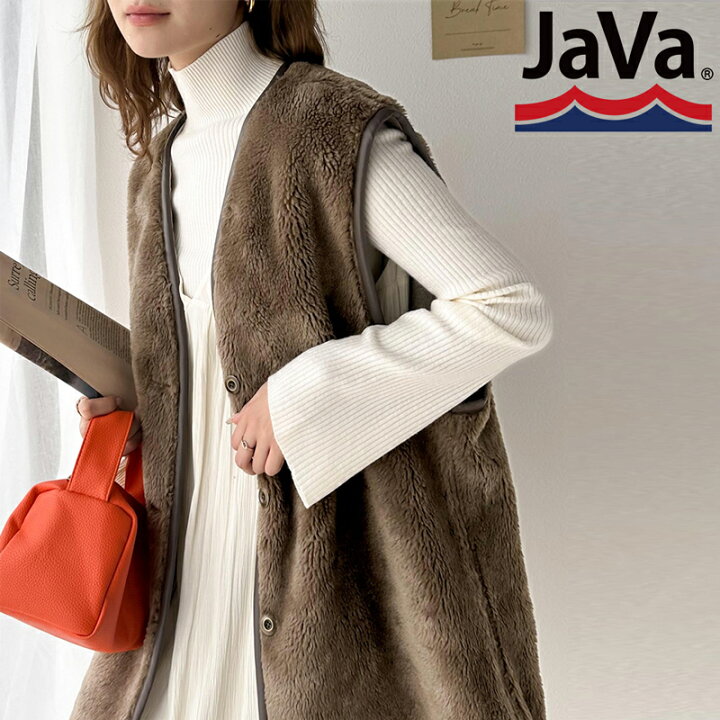 楽天市場】《javaジャバコラボ》 送料無料 トップス ベスト レディース 