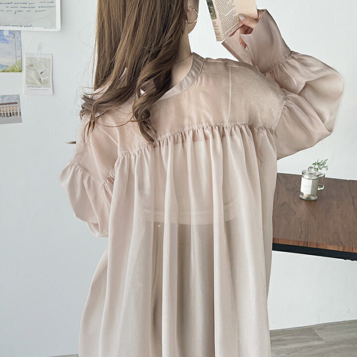 楽天市場】送料無料 トップス シャツ レディース 前後 2way シャイニー  