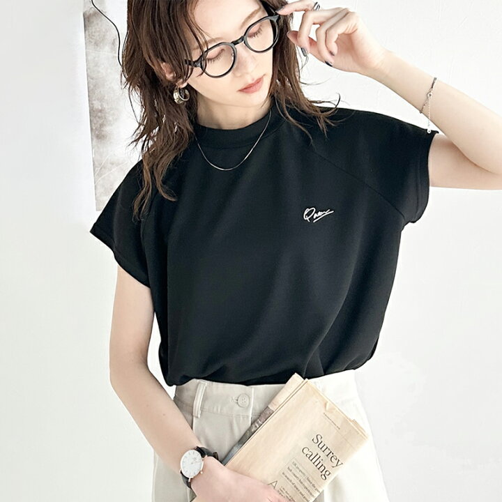 楽天市場】送料無料 トップス Tシャツ レディース ワンポイント 胸 