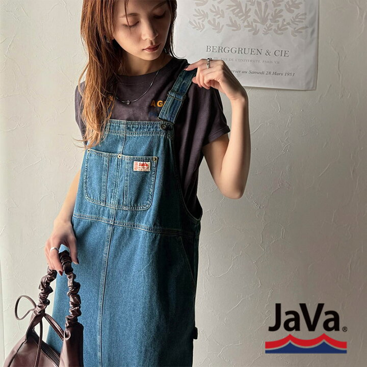 楽天市場】《javaジャバコラボ》 送料無料 オールインワン サロペット 