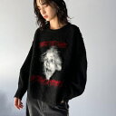 【 クラシカルエルフ classical elf 】 トップス ニット レディース メンズ プルオーバー シャギー 人物モチーフ 起毛 ふんわり素材 ボックスシルエット ニットプルオーバー ユニセックス 保温性 モダン 大きいサイズ 秋 冬 クラシカルエルフ ce1020164