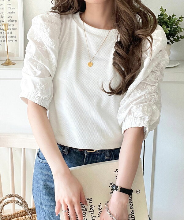 楽天市場】送料無料 トップス Tシャツ レディース 綿 100％ ふんわり 