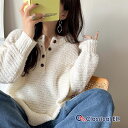 【 クラシカルエルフ classical elf 】 ニット レディース 長袖 トップス ヘンリーネック 前後2way プルオーバー ふんわり 柔らか ベーシック ブークレー ゆったりシルエット 着回し力 リラックス感 カジュアル きれいめ 防寒 大きいサイズ 秋 冬 2025aw ce1020302