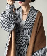 【 クラシカルエルフ classical elf 】 トップス 秋 ブラウス レディース 長袖シャツ ウエストタック 袖…
