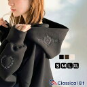 3/15 23:59まで まとめ買いクーポンで最大10％OFF 【 クラシカルエルフ classical elf 】 パーカー レディース おしゃれ トップス クロップド ワイド ダンボール 切替パーカー 長袖 ダブルジップ ゆるっと オーバーサイズ 大きいサイズ 春 夏 2026ss ce1260609